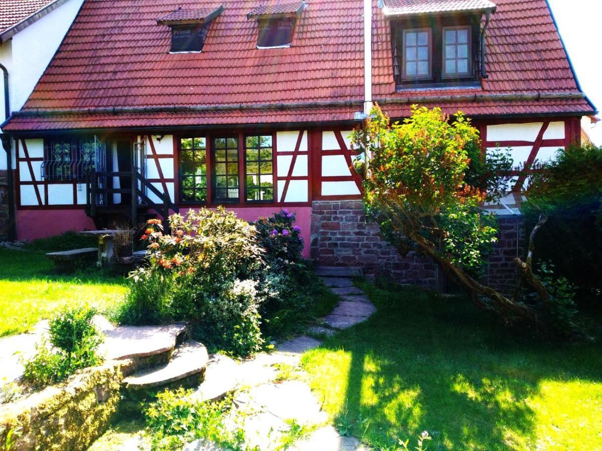 Ferienhaus Marre - Mit Grill, Feuerstelle Und Gartensauna Waldbrunn  Exterior photo